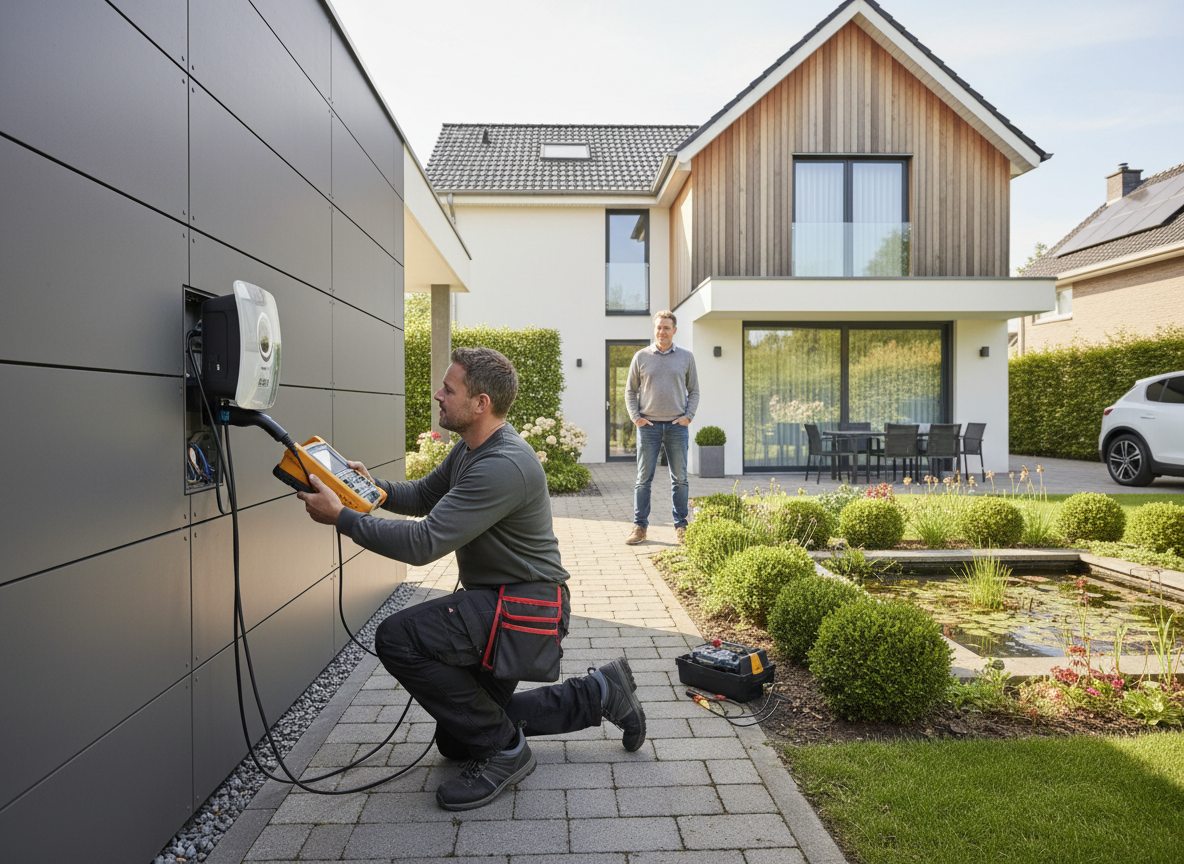 Professionele installatie van laadpaal